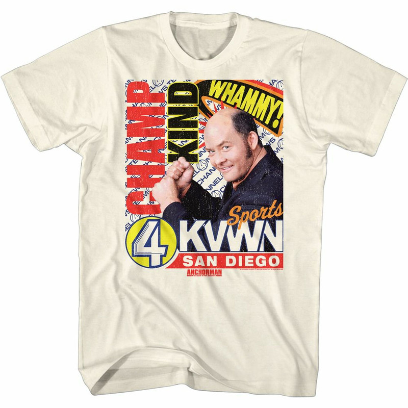 Anchorman Champ Kind Natural Adult T-Shirt - 1.jpg