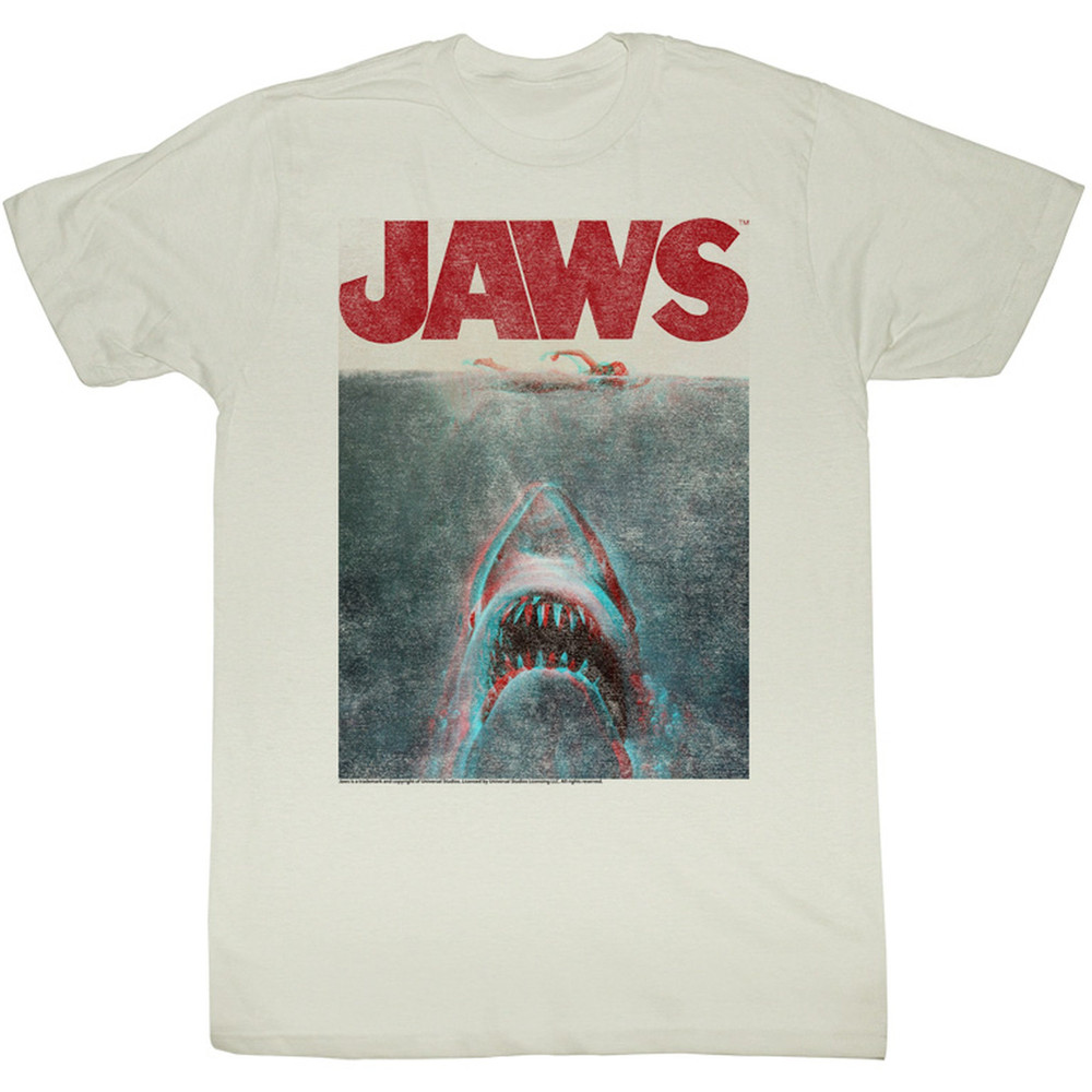 Jaws Terrifying Natural Adult T-Shirt - 1.jpg