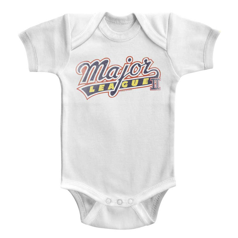Major League Logo White Baby Onesie T-Shirt - 1.jpg