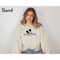 mickey and co. est. 1928 sweatshirt, walt disney shirt, disneyland sweater, magic kingdom, disney vacation sweatshirt, d