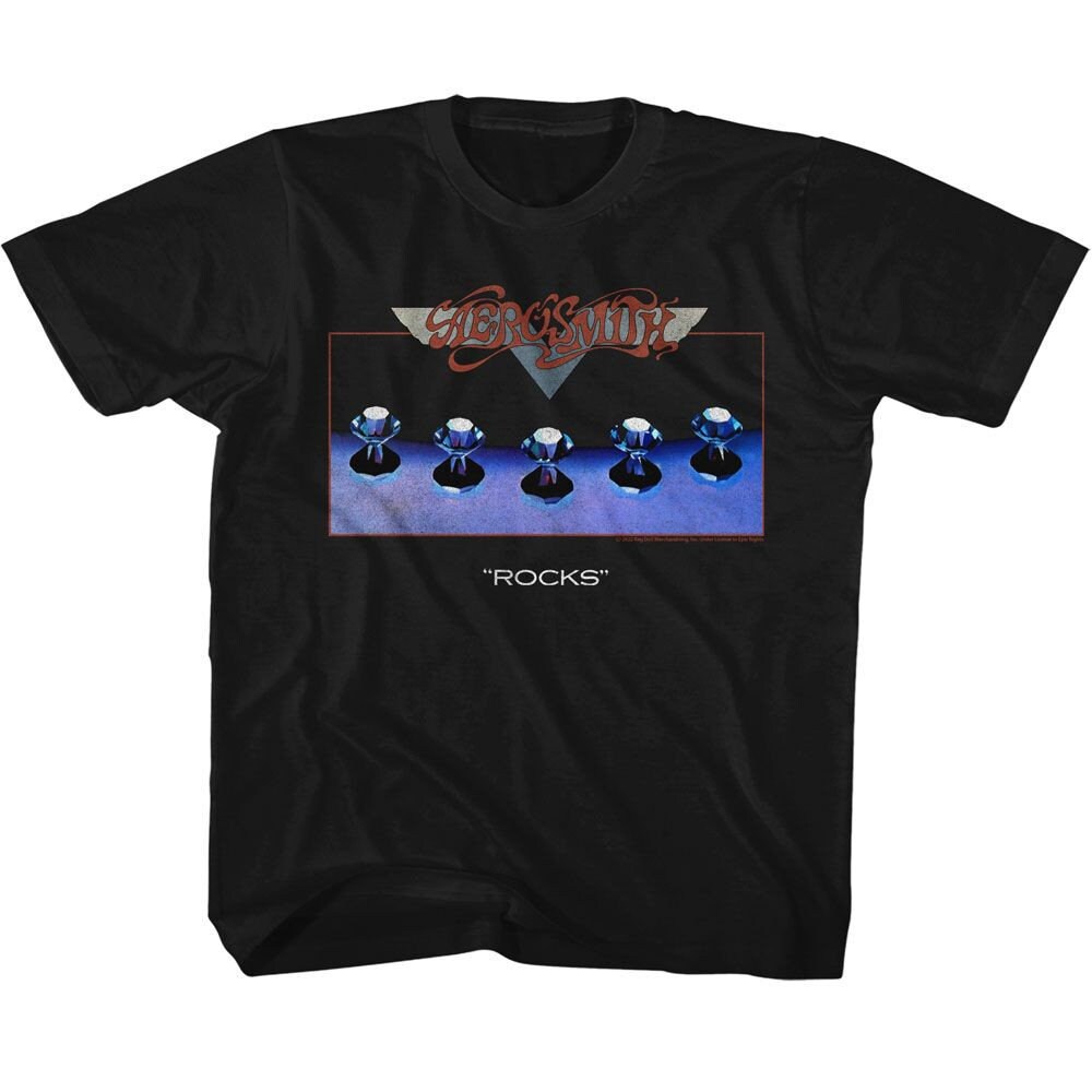 Aerosmith Rocks Black Toddler T-Shirt - 1.jpg