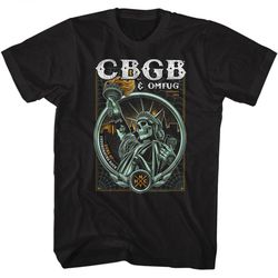 cbgb established '73 black adult t-shirt
