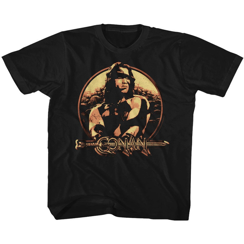Conan The Barbarian Shield Black Toddler T-Shirt - 1.jpg