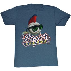 Major League Mohawk Navy Heather Adult T-Shirt