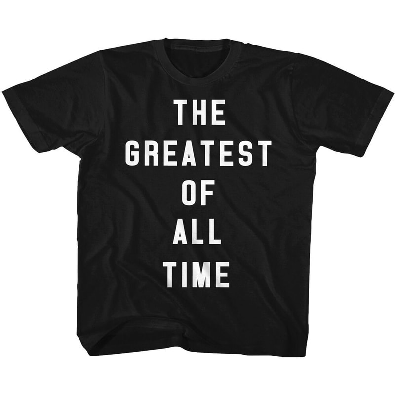 Muhammad Ali GOAT Black Toddler T-Shirt - 1.jpg