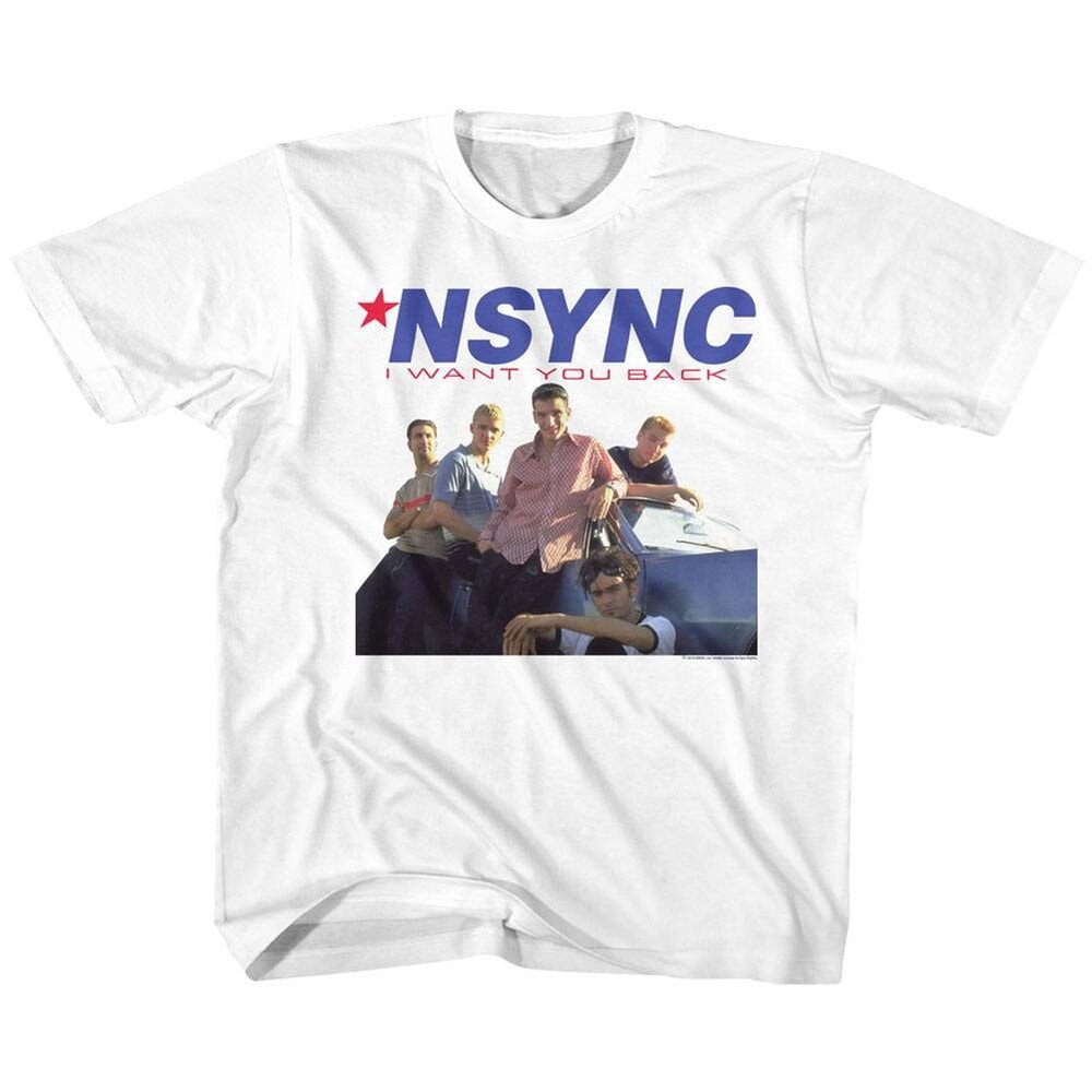 NSYNC Want You Back White Toddler T-Shirt - 1.jpg