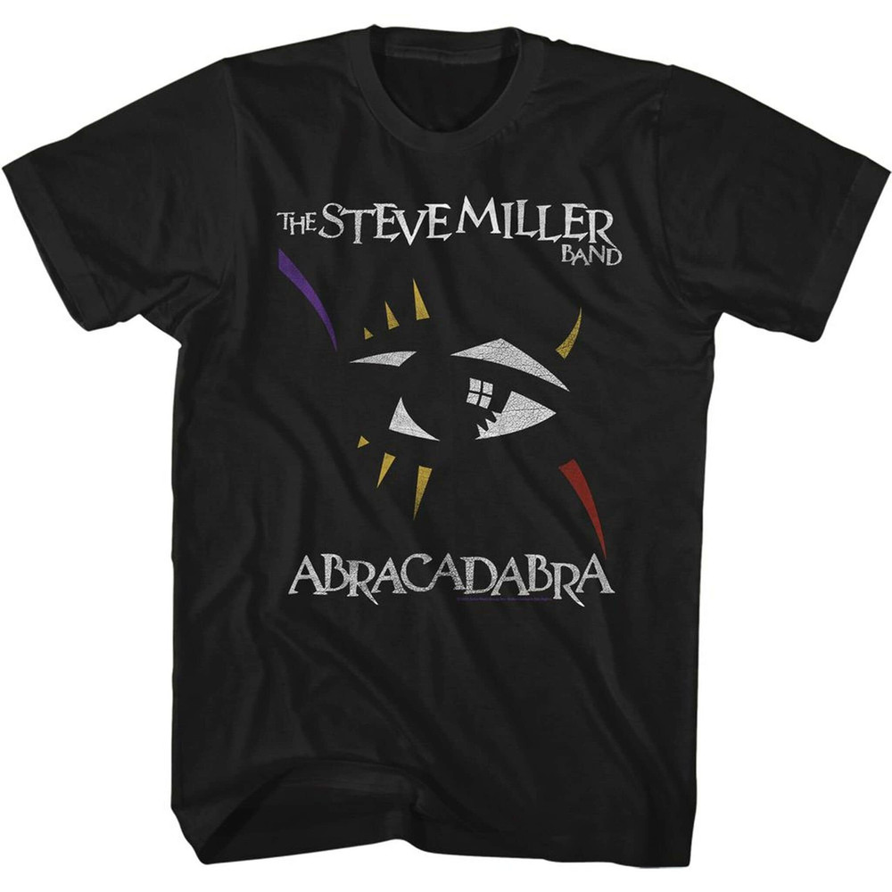 Steve Miller Band Abracadabra Black Adult T-Shirt - 1.jpg