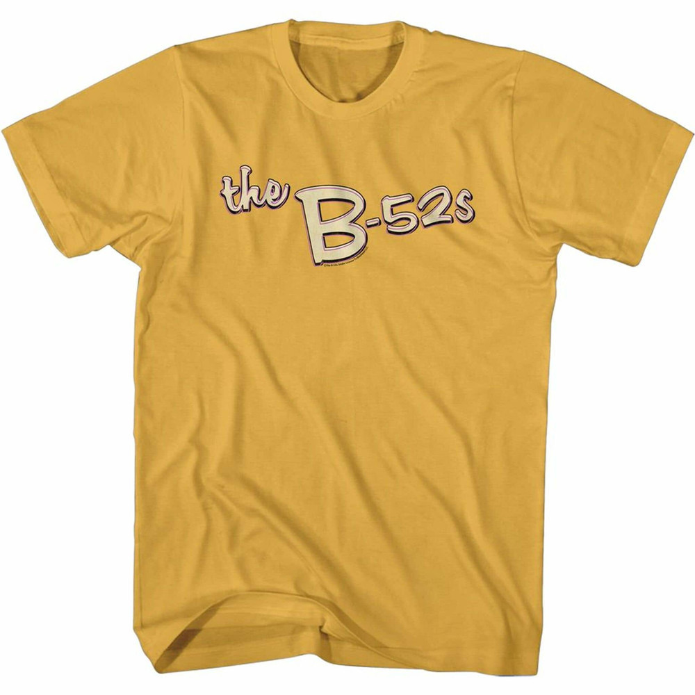 The B-52's The B Logo Ginger Adult T-Shirt - 1.jpg