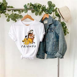 lion king friends shirt, cute lion king shirt, family vacation shirt, friends gifts, disney shirt, lion king friends tee