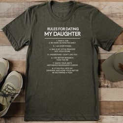 Rules For Dating My Daughter Tee