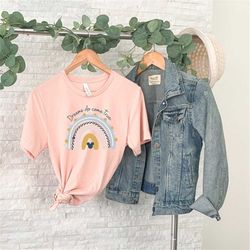 disney rainbow shirt, dreams do come true shirt, magical kingdom shirt, vacation shirt, colorful retro t-shirt, castle s