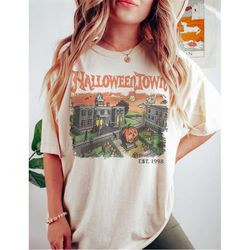 comfort colors vintage halloweentown 1998 shirt, retro halloweentown shirt, vintage fall shirt, halloween shirt, hallowe