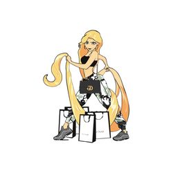disney rapunzel svg, disney svg, rapunzel svg, rapunzel hair svg, long hair svg, gucci svg, cartoon svg, disney movie sv