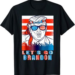 lets go brandon lets go brandon chant us flag pro trump unisex shirt