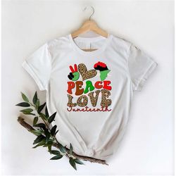 peace love juneteenth shirt, black lives matter shirt, black queen shirt, juneteenth women shirt, freedom shirt, civil r
