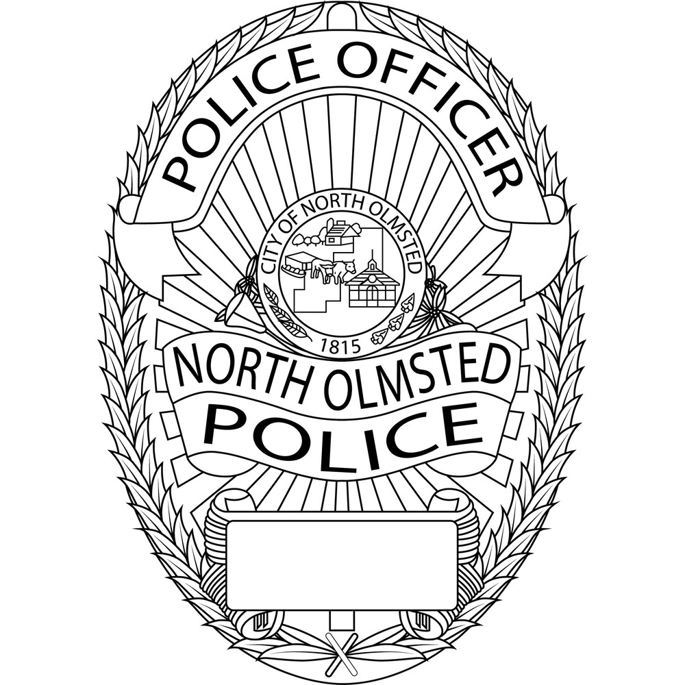 North Olmsted Ohio Police Department Badge vector svg dxf eps png jpg file.jpg