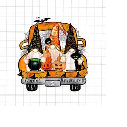 gnome witch halloween pumpkin autumn fall png, gnome witch png, gnome pumpkin autumn fall png, gnome halloween png