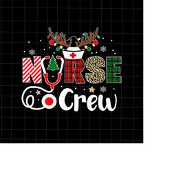 nurse crew png, nurse stethoscope christmas png, nurse xmas png, nurse christmas png, santa nurse png