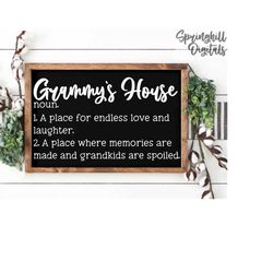 grammy's house svg | definition svg | grammy svg | grandma cut file | grandma svg | gigi svg | nana svg | grandparent s