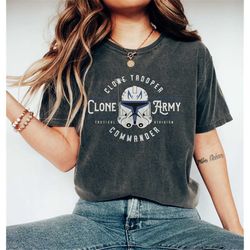 star wars rex clone wars clone army commander emblem comfort colors shirt, vintage disney star wars shirt, clone trooper