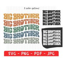 big brother svg png, big bro svg, baby announcement svg, siblings svg, brothers svg, family svg, promoted to big brother