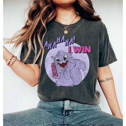 retro 90s emperor's new groove yzma cat ahaha i win comfort colors shirt, disney family vacation, disneyworld shirts, di
