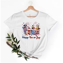 disney happy 4th of july shirt, mickey friends coffee usa shirt, disney american 4th of july shirts, 4th of july stars a