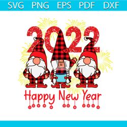 happy new year gnomies svg, new year svg, gnome new years eve svg, firework svg
