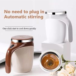 rechargeable usb model automatic stirring coffee cup, high value electric stirring cup