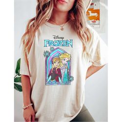 retro disney princess elsa stained glass shirt, frozen elsa anna shirt, disney princess elsa shirt, disneyworld shirt, d