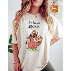 hakuna matata comfort colors shirt, vintage 90s disney lion king shirt, animal kingdom shirt, hakuna matata retro shirt,