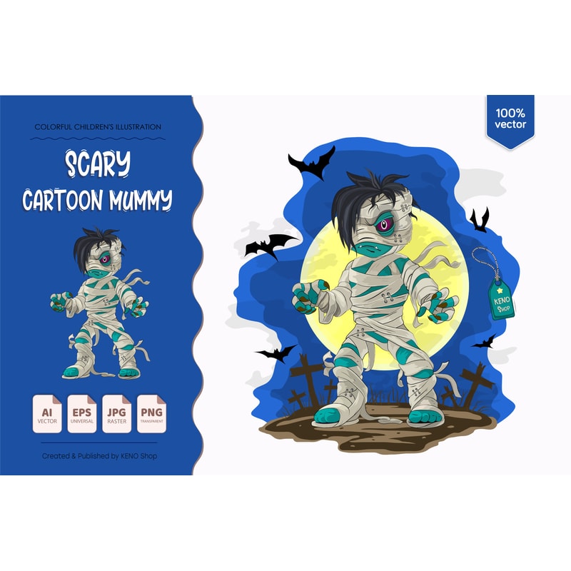 Scary Cartoon Mummy-preview_01-01.jpg