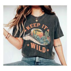keep it wild t-shirt cute western shirts shirt boho western shirt cowgirl shirt country tee western clothing