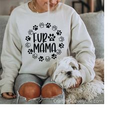 fur mama svg, dog mom svg, dog face svg, dog mom png svg, dog mama svg, dog lover svg, mother's day svg, dogs svg, fur m
