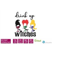 hocus pocus svg | sanderson sisters svg | witches hair cute halloween svg hocus pocus clipart png instant download cricu