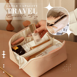 Travel Cosmetic Bag Large Capacity Multifunction Travel Cosmetic Bag, Women Toiletries Organizer
