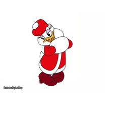 daisy duck svg, daisy duck svg, cut file - digital download svg dxf eps png pdf design for cricut or silhouette cut file