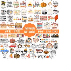 fall svg, fall svg bundle, autumn svg, thanksgiving svg, fall svg design, autumn bundle, svg cut file cricut, instant d