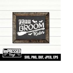 free broom rides svg- instant download