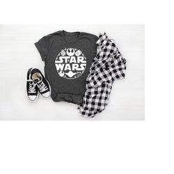 star wars shirt, star wars disney shirt, disney shirt, cool disneyland shirt, disney couple shirt, star wars family shir
