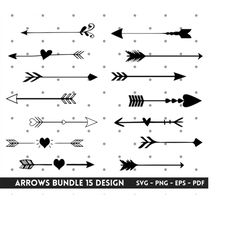 arrows svg bundle, arrow svg, archery arrows svg, arrows clipart, hand drawn arrows svg, instant download