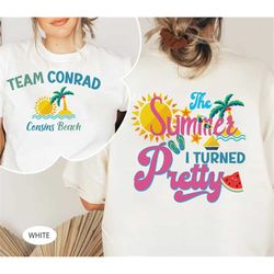 team conrad shirt, the summer i turned pretty shirt, cousin beach t-shirt, trending shirt, fans gift, cousins beach shir