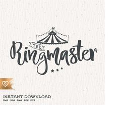 the ringmaster svg funny shitshow circus ringmaster svg sarcastic cricut instant download t-shirt design svg ringmaster