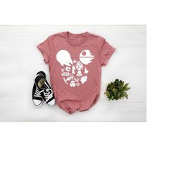 star wars mickey head shirt, star wars shirt, disney star wars shirt, mickey mouse shirt, disney family and couple shirt
