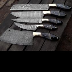 dumascus hand made chef set