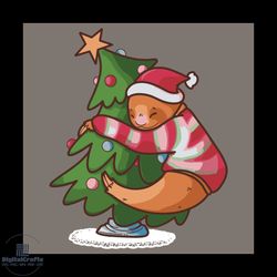 christmas sloth svg, christmas svg, sloth svg, sloth lovers svg, christmas tree svg, happy sloth svg, santa hat svg, slo