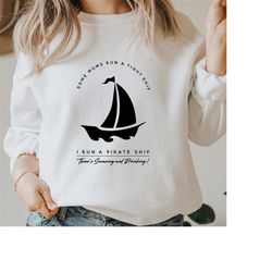 Some Moms Run a Tight Ship SVG PNG PDF, I Run Pirate Ship Svg, Funny Pirate Mom Svg, Pirate Mama Svg, There's Swearing a
