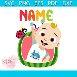 cocomelon jj custom name svg, trending svg, cocomelon jj svg, nursery rhymes svg