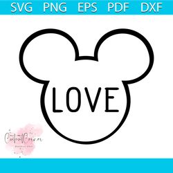 love mickey head outline svg, trending svg, disney svg, mickey mouse svg, disney svg, mickey outline svg, disneyland svg