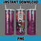 3D Inflated Halloween Season Sublimation Tumbler Design Download PNG, 20 Oz Digital Tumbler Wrap PNG (10).jpg